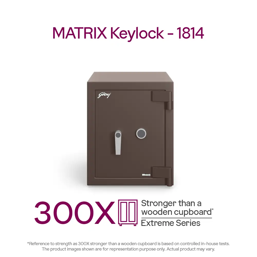 Godrej Matrix 1814-12 V7 (59L) KL Coffee Home Locker 